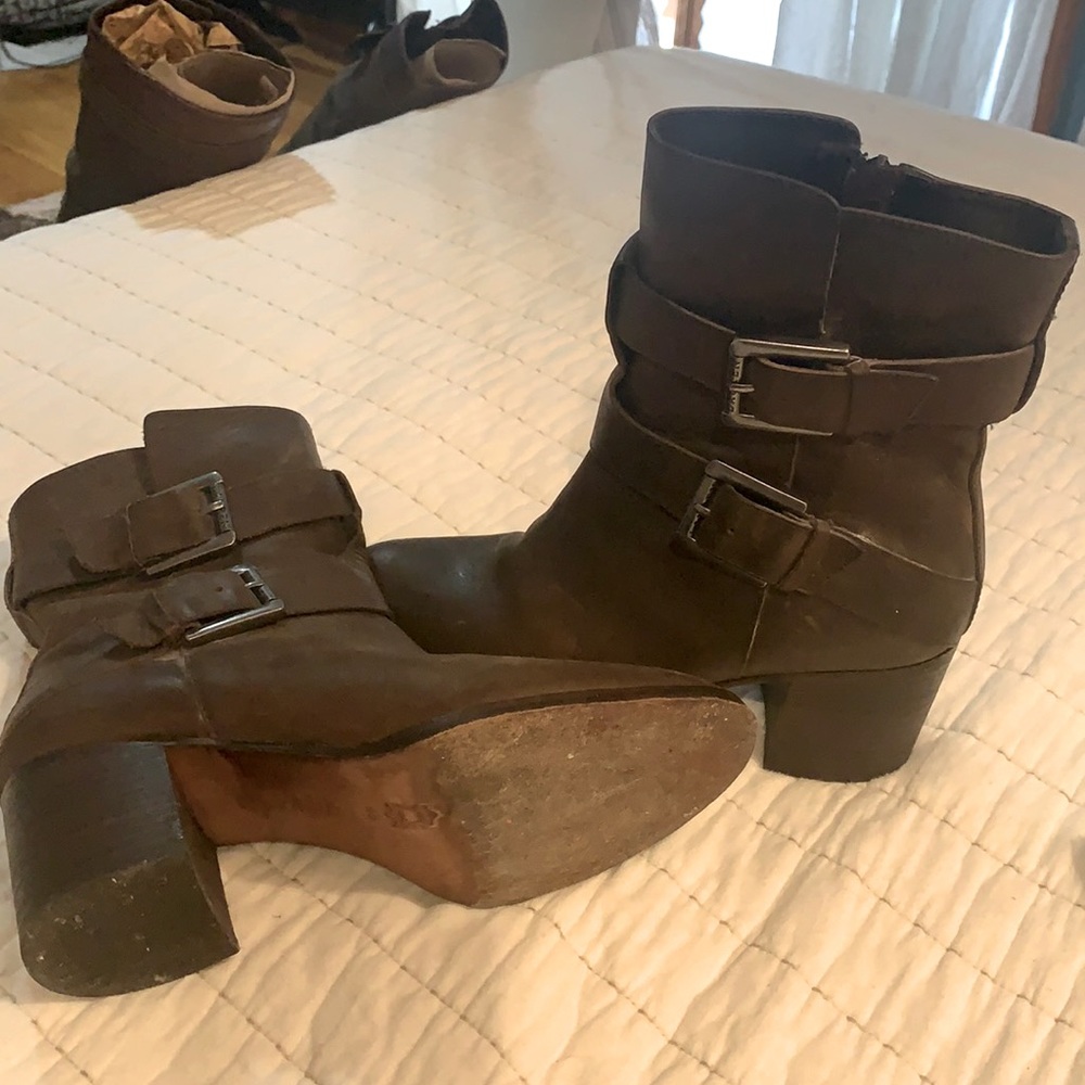 Ralph Lauren Brown Ankle Boots